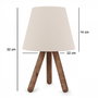Opviq Lámpara de Mesa AYD-2845 Crema